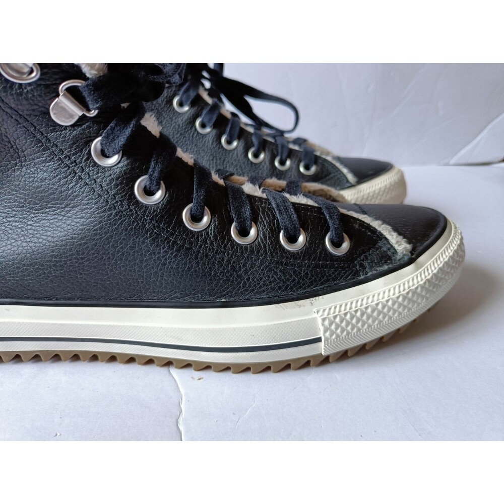 Converse CTAS Leather Faux Fur Hiker Boot Hi-Top Women's Shoes Size 9 - Picture 5 of 11